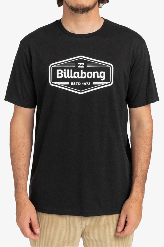 Billabong Trademark Erkek Siyah T-Shirt C1SS62BIP2-19 - 1