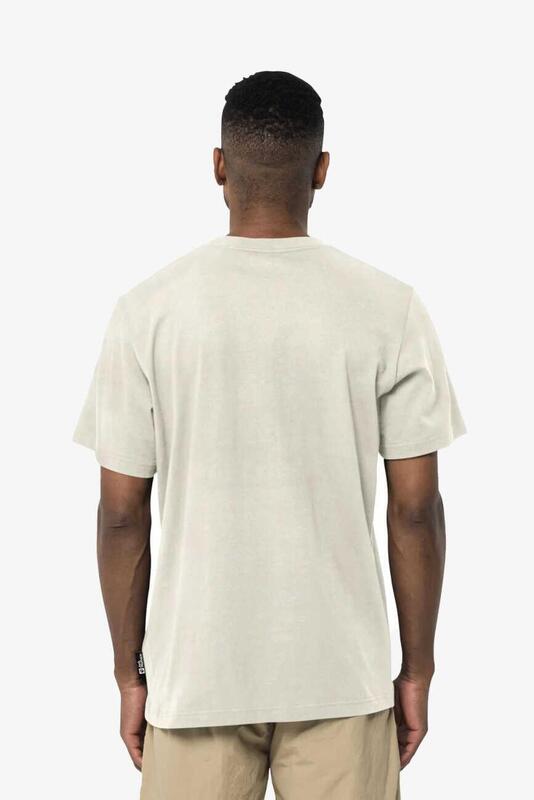 Jack Wolfskin Brand T M Krem Erkek T-Shirt 1809021-5152 - 2