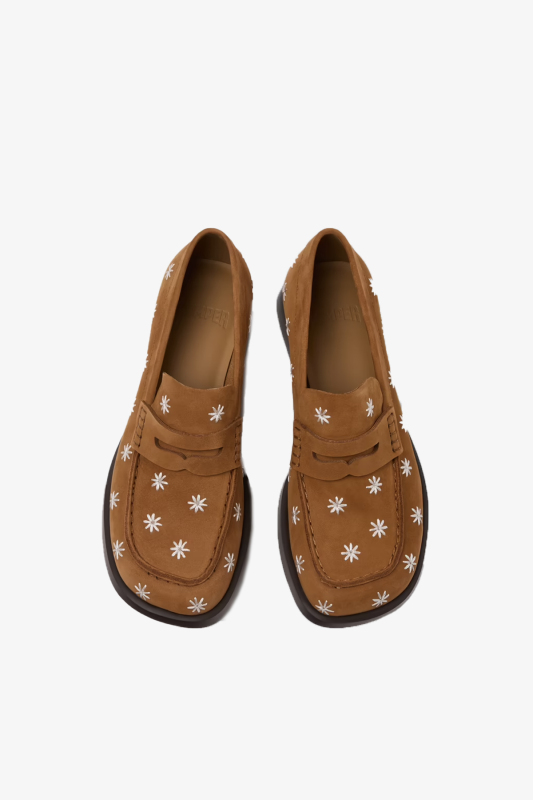 Camper Donna Kadın Kahverengi Babet K201937-001 - 2