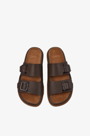 Camper Lluc Sandal Erkek Kahverengi Sandalet K101091-002 - 2
