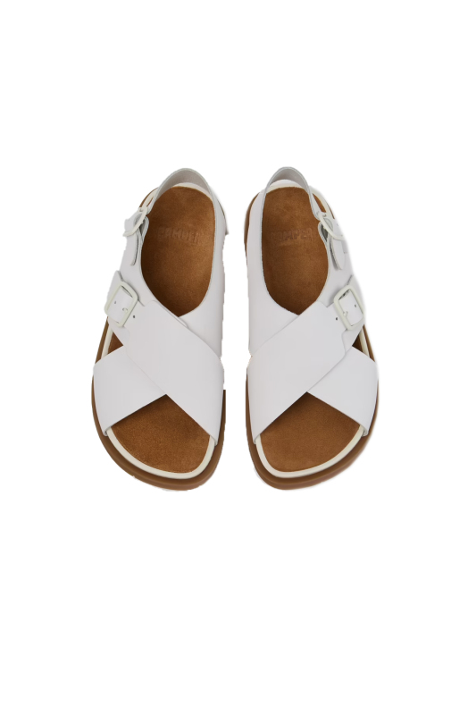 Camper Lluc Sandal Kadın Beyaz Sandalet K201880-003 - 2