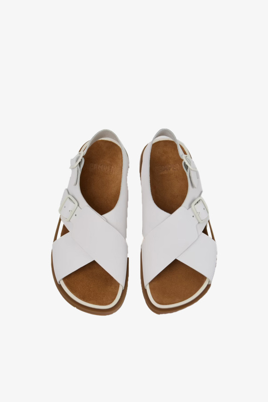 Camper Lluc Sandal Kadın Beyaz Sandalet K201880-003 - 2