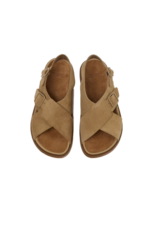 Camper Lluc Sandal Kadın Kahverengi Sandalet K201880-002 - 2