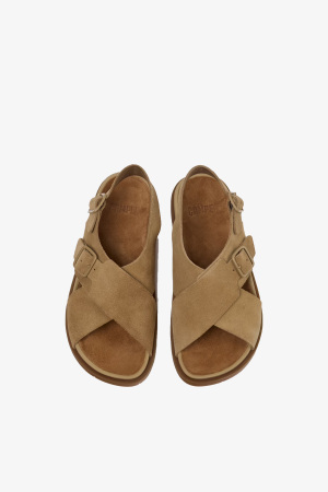 Camper Lluc Sandal Kadın Kahverengi Sandalet K201880-002 - 2