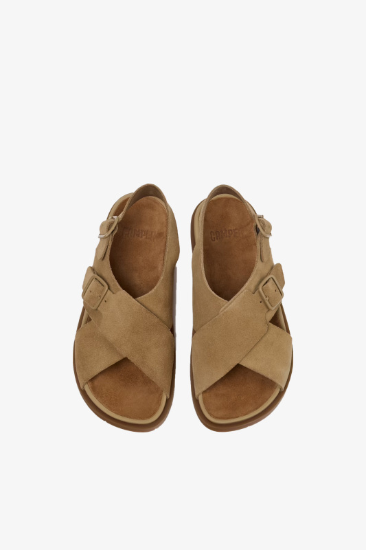 Camper Lluc Sandal Kadın Kahverengi Sandalet K201880-002 - 2