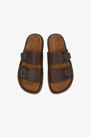 Camper Lluc Sandal Kadın Kahverengi Terlik K201881-002 - 2