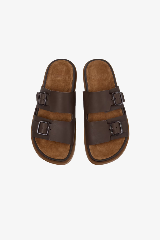 Camper Lluc Sandal Kadın Kahverengi Terlik K201881-002 - 2