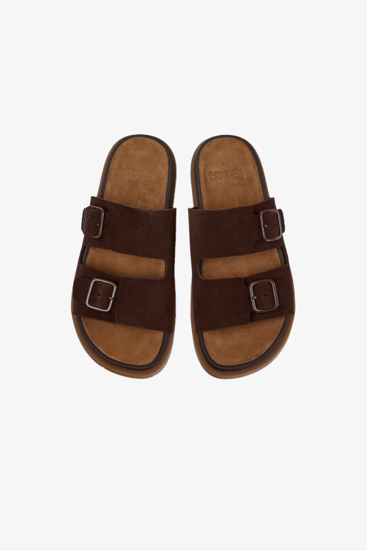 Camper Lluc Sandal Kadın Kahverengi Terlik K201881-005 - 2