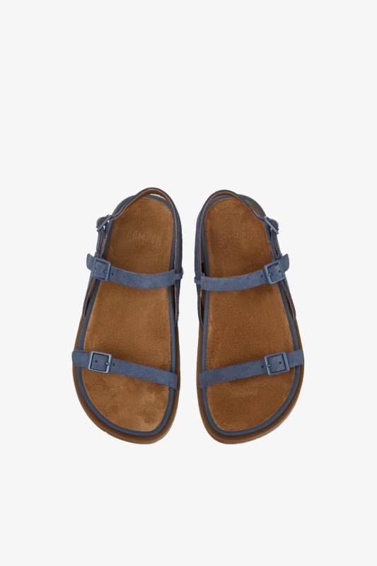 Camper Lluc Sandal Kadın Mavi Sandalet K201883-003 - 2