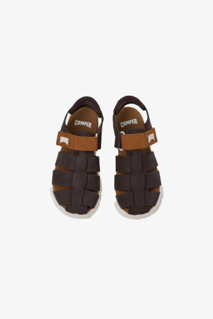 Camper Oruga Sandal Kids Çocuk Kahverengi Sandalet K800242-034 - 2