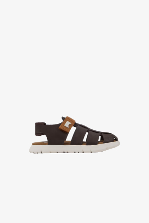 Camper Oruga Sandal Kids Çocuk Kahverengi Sandalet K800242-034 - Camper