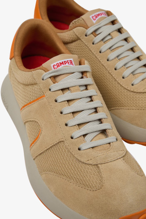 Camper Pelotas Athens Kadın Bej Sneaker K201826-006 - 5