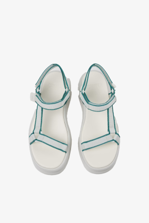 Camper Pelotas Flota Up Kadın Beyaz Sandalet K201726-008 - 2