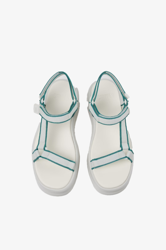 Camper Pelotas Flota Up Kadın Beyaz Sandalet K201726-008 - 2