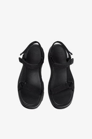 Camper Pelotas Flota Up Kadın Siyah Sandalet K201726-001 - 2