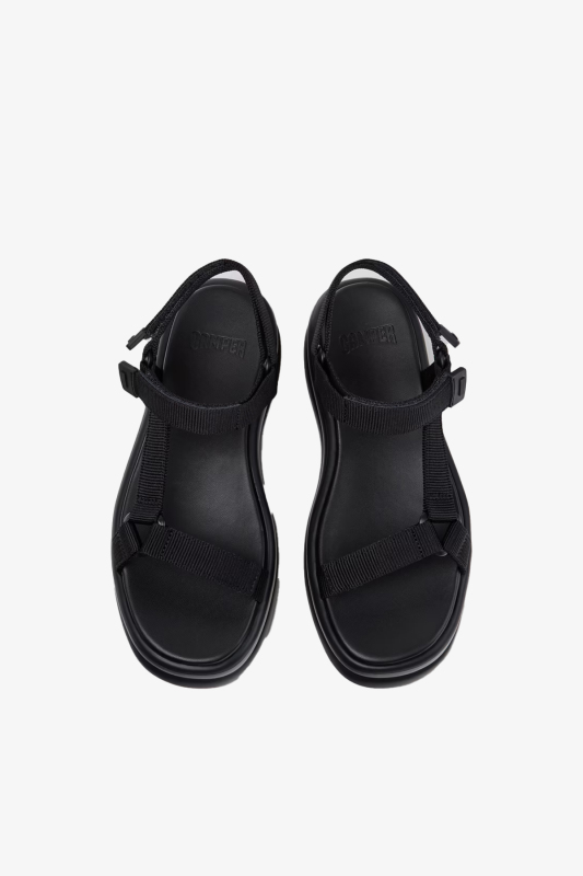 Camper Pelotas Flota Up Kadın Siyah Sandalet K201726-001 - 2