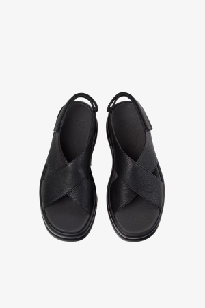 Camper Pelotas Flota Up Kadın Siyah Sandalet K201931-001 - 2
