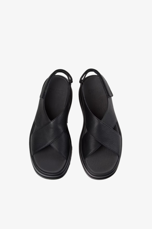 Camper Pelotas Flota Up Kadın Siyah Sandalet K201931-001 - 2