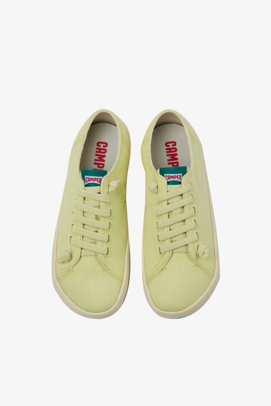 Camper Peu Rambla Vulcanizado Kadın Sarı Sneaker 21897-092 - 3
