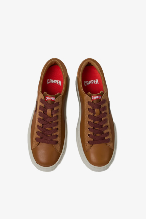 Camper Runner Four Kadın Kahverengi Sneaker K201855-008 - 2