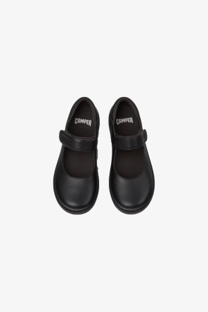 Camper Spiral Comet Kids Çocuk Siyah Babet 80356-003 - 2