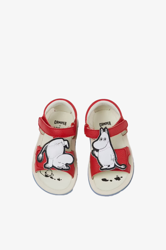 Camper TWS FW by Moomin Çocuk Kırmızı Sandalet K800698-001 - 3