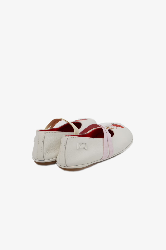 Camper TWS Kids by Moomin Çocuk Beyaz Babet K800699-001 - 3