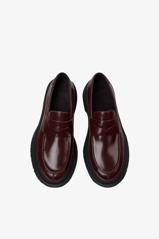 Camper Walden Erkek Bordo Günlük Ayakkabı K100633-045 - 3