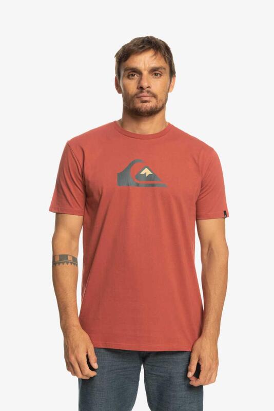 Quiksilver Complogo M Tees Renkli Erkek T-Shirt EQYZT06534-MPD0 - 1