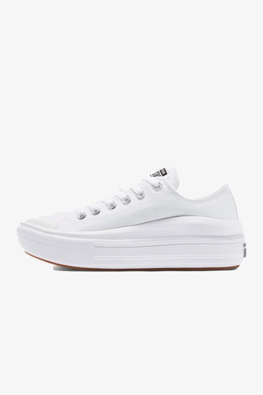 Converse Chuck Taylor All Star Move Canvas Platform Kadın Beyaz Sneaker 570257C - 3