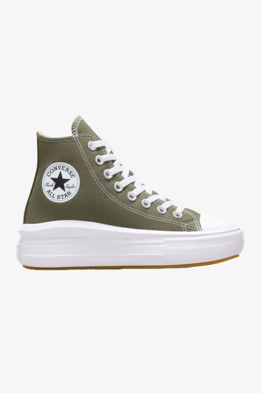 Converse Chuck Taylor All Star Move Hi Kadın Haki Sneaker A08295C - 1