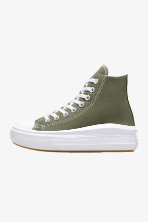 Converse Chuck Taylor All Star Move Hi Kadın Haki Sneaker A08295C - 2