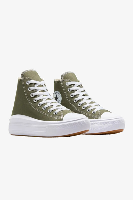 Converse Chuck Taylor All Star Move Hi Kadın Haki Sneaker A08295C - 3