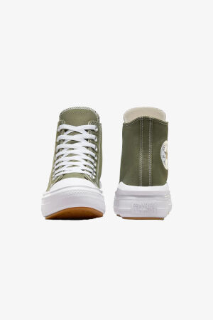 Converse Chuck Taylor All Star Move Hi Kadın Haki Sneaker A08295C - 4