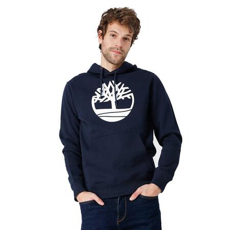 Timberland Core Logo P/O Hood Bb Lacivert Erkek Sweatshirt TB0A2BJHU101 - Timberland
