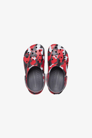 Crocs Classic Geo Camo Çocuk Çok Renkli Clog Terlik 211171-0IE - 2