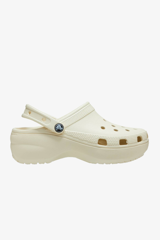 Crocs Classic Platform Kadın Bej Clog Terlik 206750-2Y2 - 1