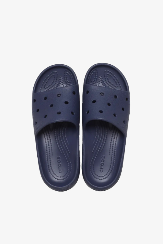 Crocs Classic Slide v2 Unisex Lacivert Terlik 209401-410 - 3
