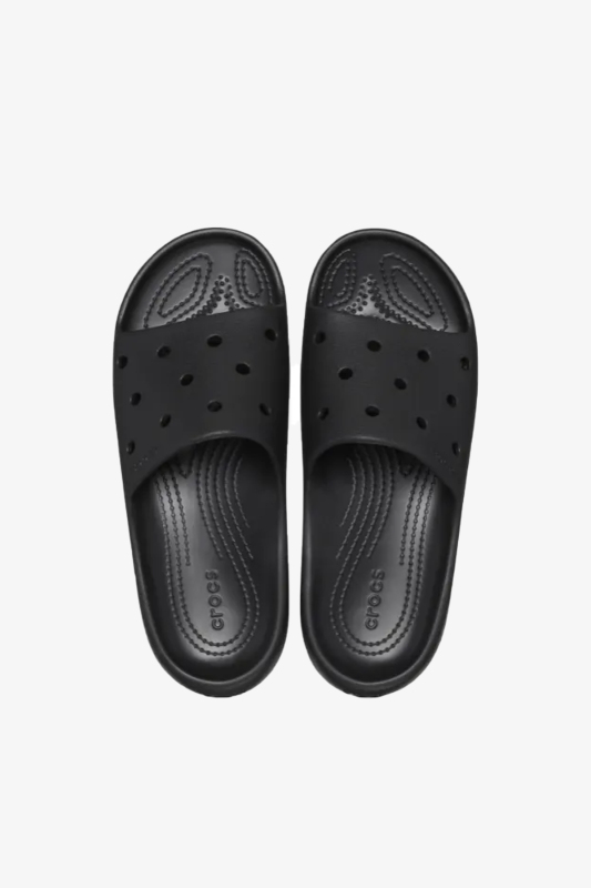 Crocs Classic Slide v2 Unisex Siyah Terlik 209401-001 - 3
