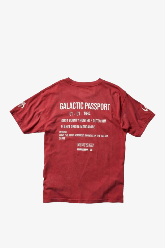 DC S Mando Paport H Erkek Kırmızı T-Shirt ADYZT05314-RZD0 - 2
