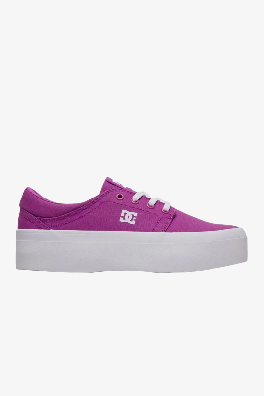 Dc Trase Pltfrm Tx J Shoe Pur Kadın Mor Sneaker ADJS300184-PUR - 1
