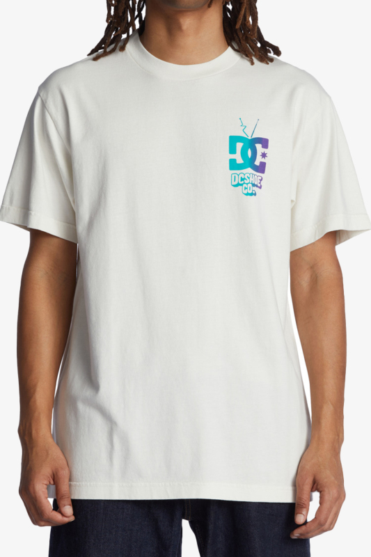 Dc Watch And Learn Hss Erkek Beyaz T-Shirt ADYZT05249-WCQZ - 1