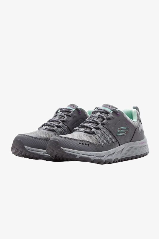 Skechers Escape Plan Kadın Gri Outdoor Ayakkabı ve Bot 180061 GYAQ - 4