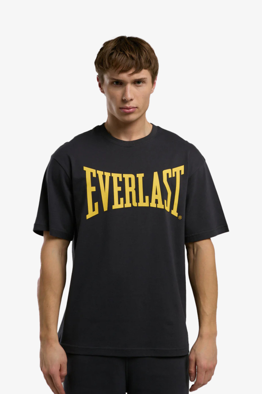 Everlast Ever Classics Comfort Logo Erkek Gri T-Shirt TM0045-294 - 1