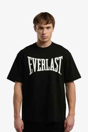 Everlast Ever Classics Comfort Logo Erkek Siyah T-Shirt TM0045-167 - 1