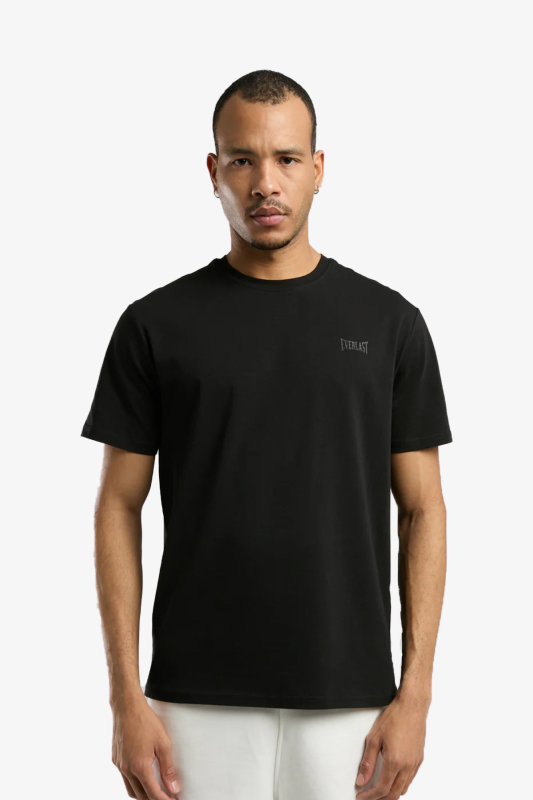 Everlast Ever Essentials Basic Regular Erkek Siyah T-Shirt TM0083-167 - 1