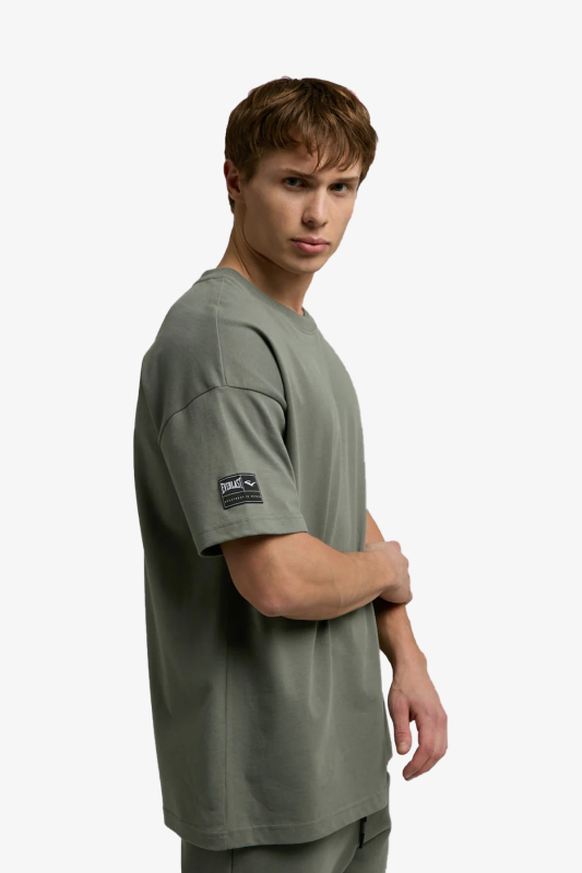 Everlast Ever Essentials Oversize Erkek Haki T-Shirt TM0036-344 - 2