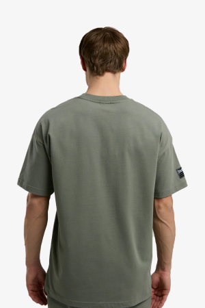 Everlast Ever Essentials Oversize Erkek Haki T-Shirt TM0036-344 - 3