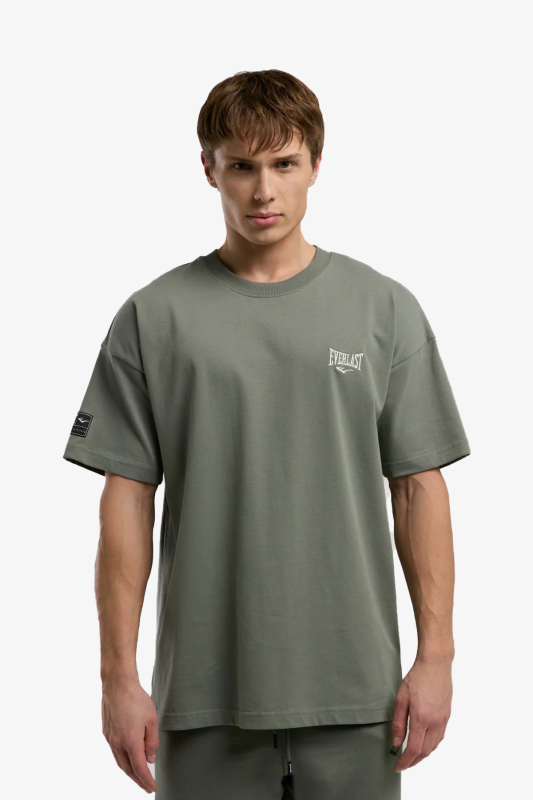 Everlast Ever Essentials Oversize Erkek Haki T-Shirt TM0036-344 - 1