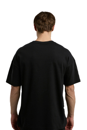 Everlast Ever Relaxed Oversize Erkek Siyah T-Shirt - 3